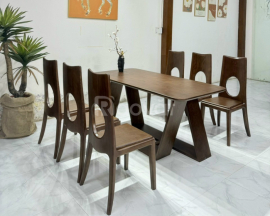 Bộ bàn 6 ghế ăn hiện đại TP414