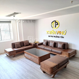 Sofa gỗ sồi Nga hiện đại TP209